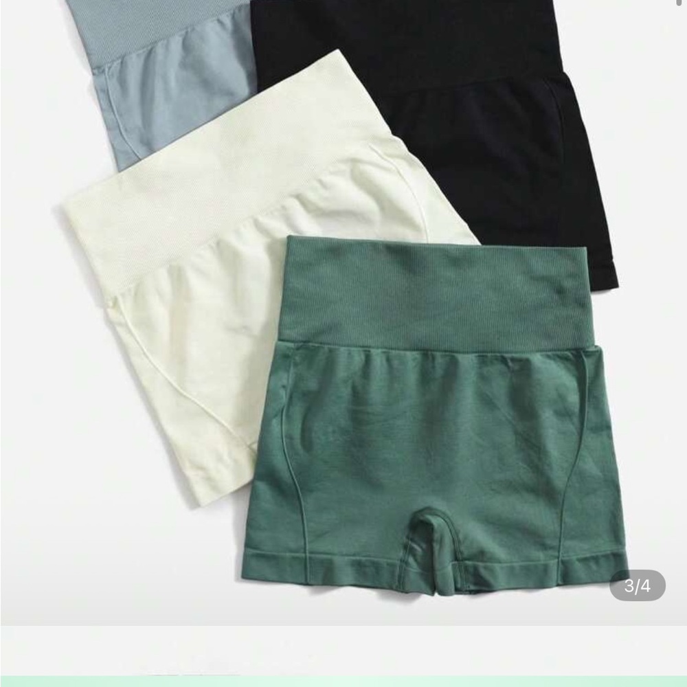 SHEIN Spandex Bike Shorts Lightweight Athletic Style